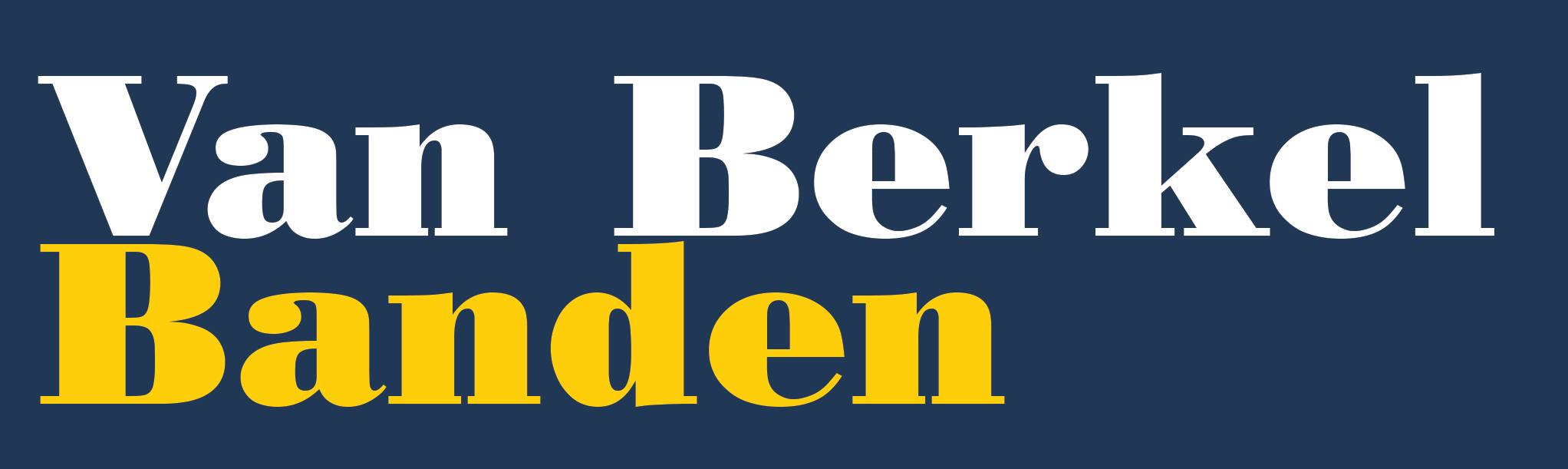 Van Berkel Banden Logo